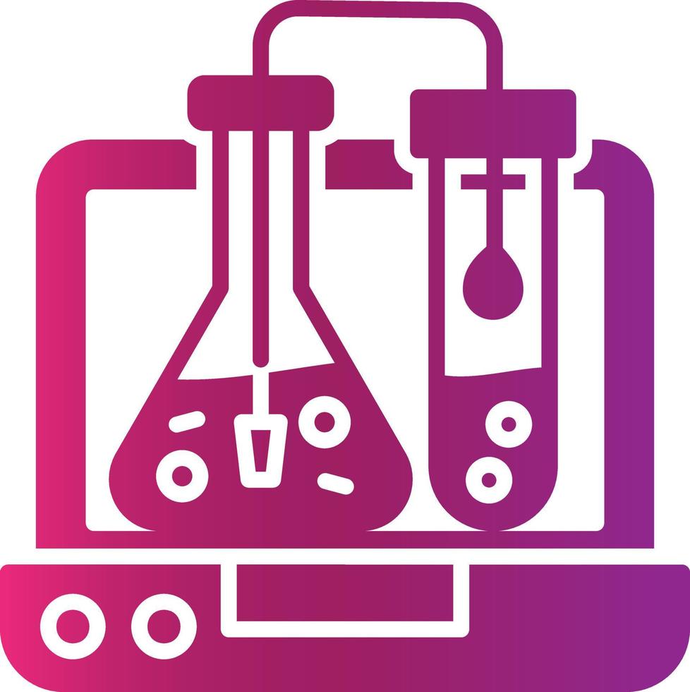 Chemistry Creative Icon Design vector