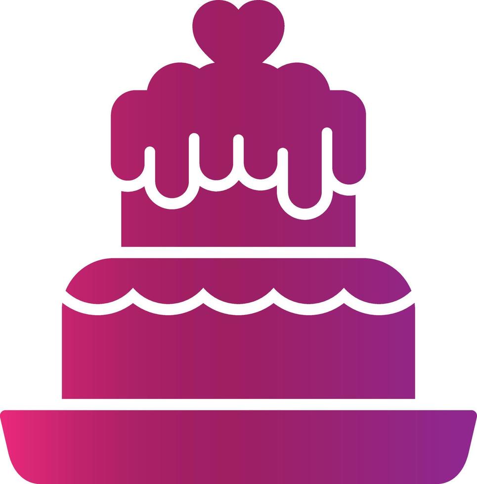 Cake Creative Icon Design vector