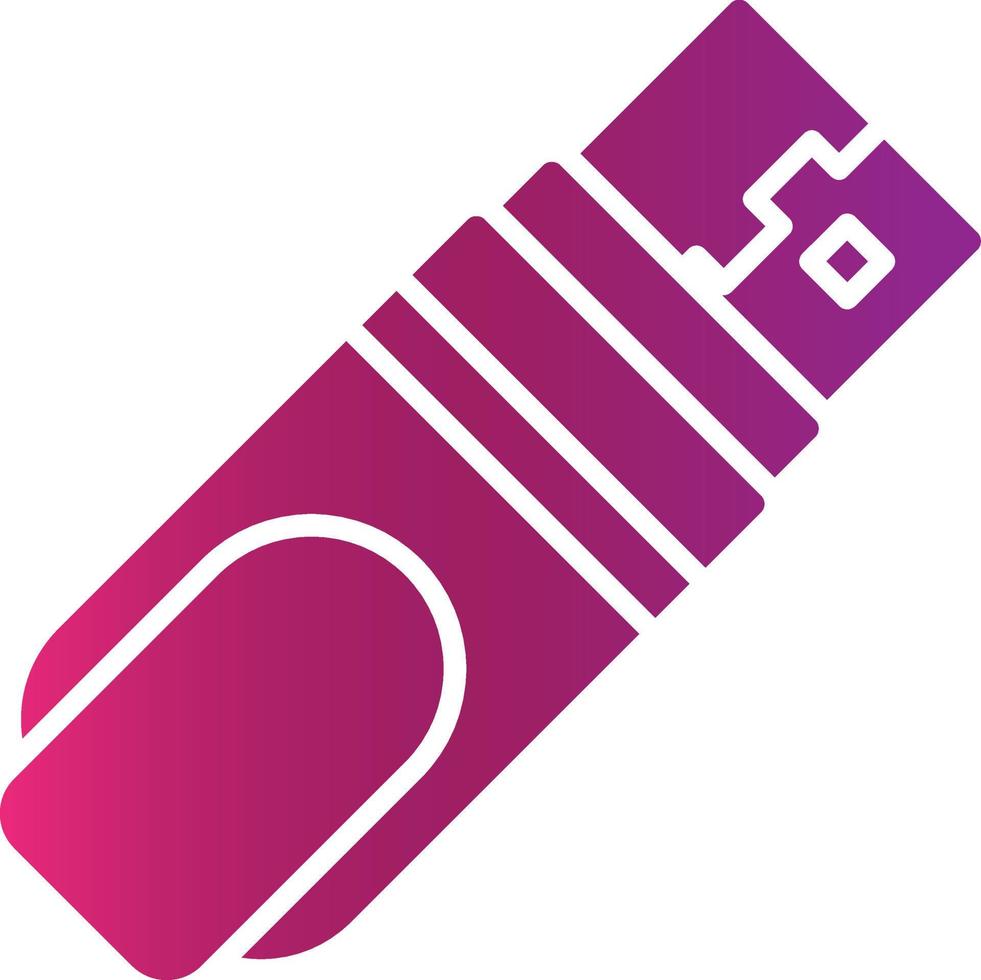 Usb Flash Drive Creative Icon Design vector