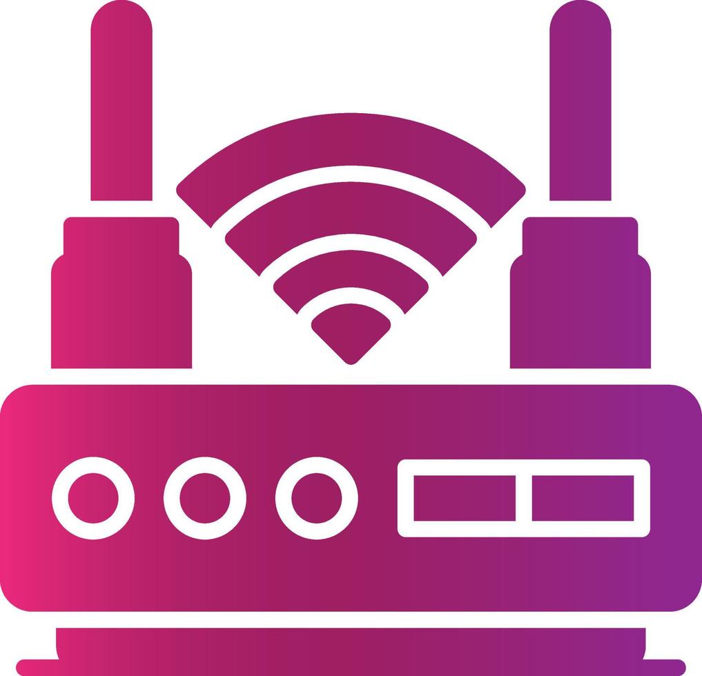 Wifi Creative Icon Design vector