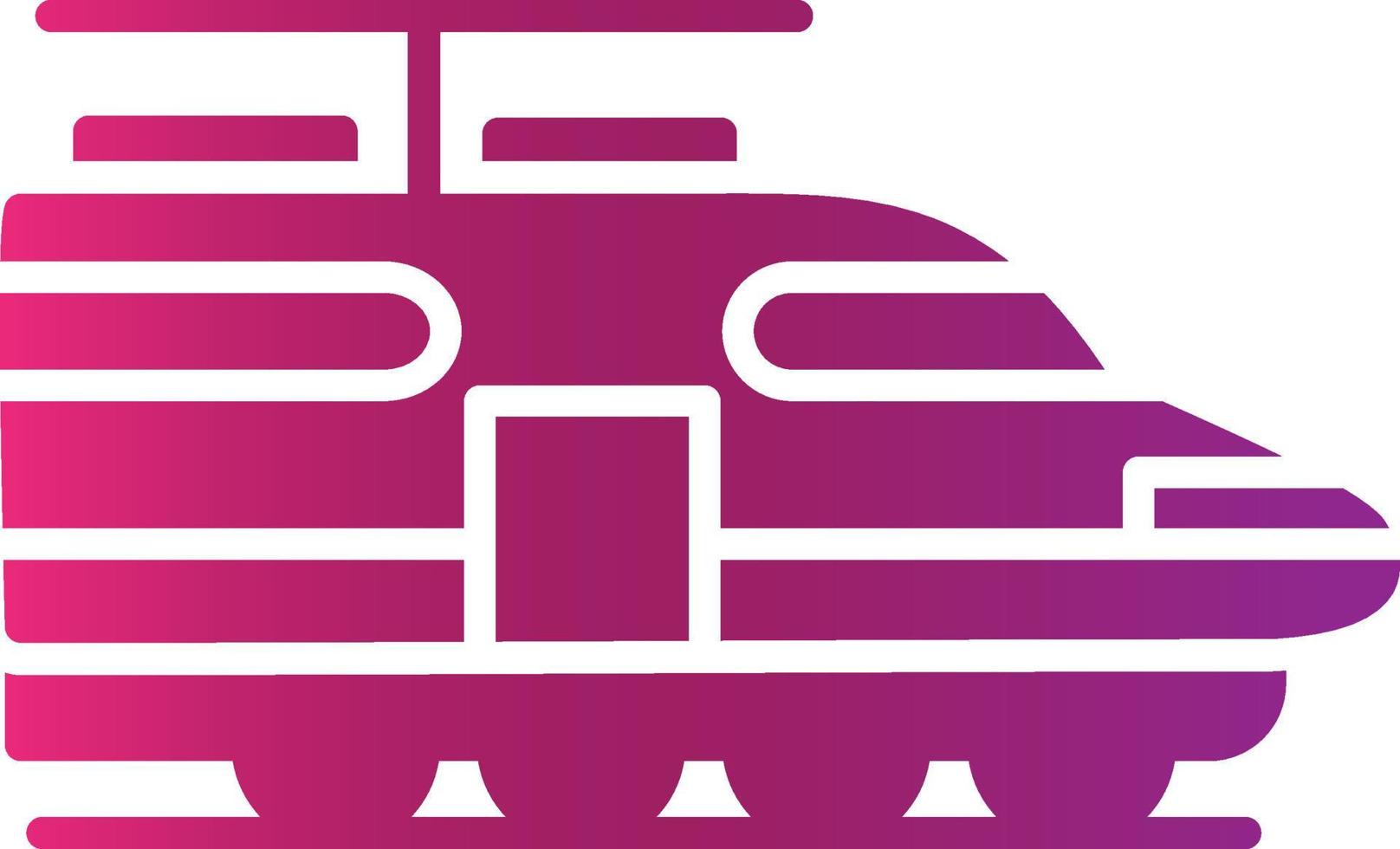 diseño de icono creativo de tren vector