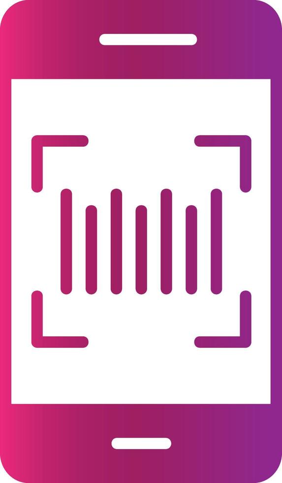 Barcode Creative Icon Design vector