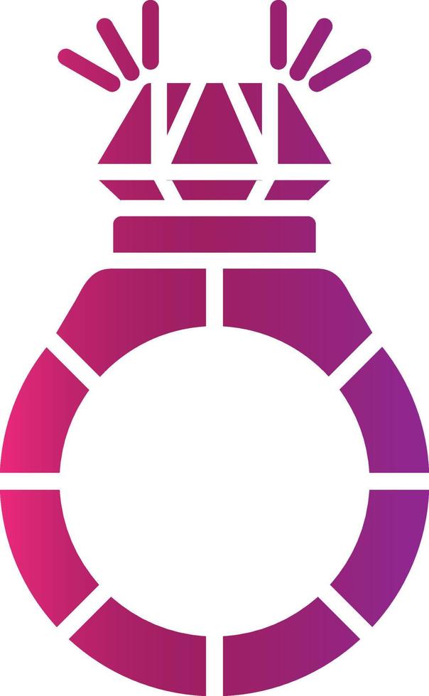 Ring Creative Icon Design vector