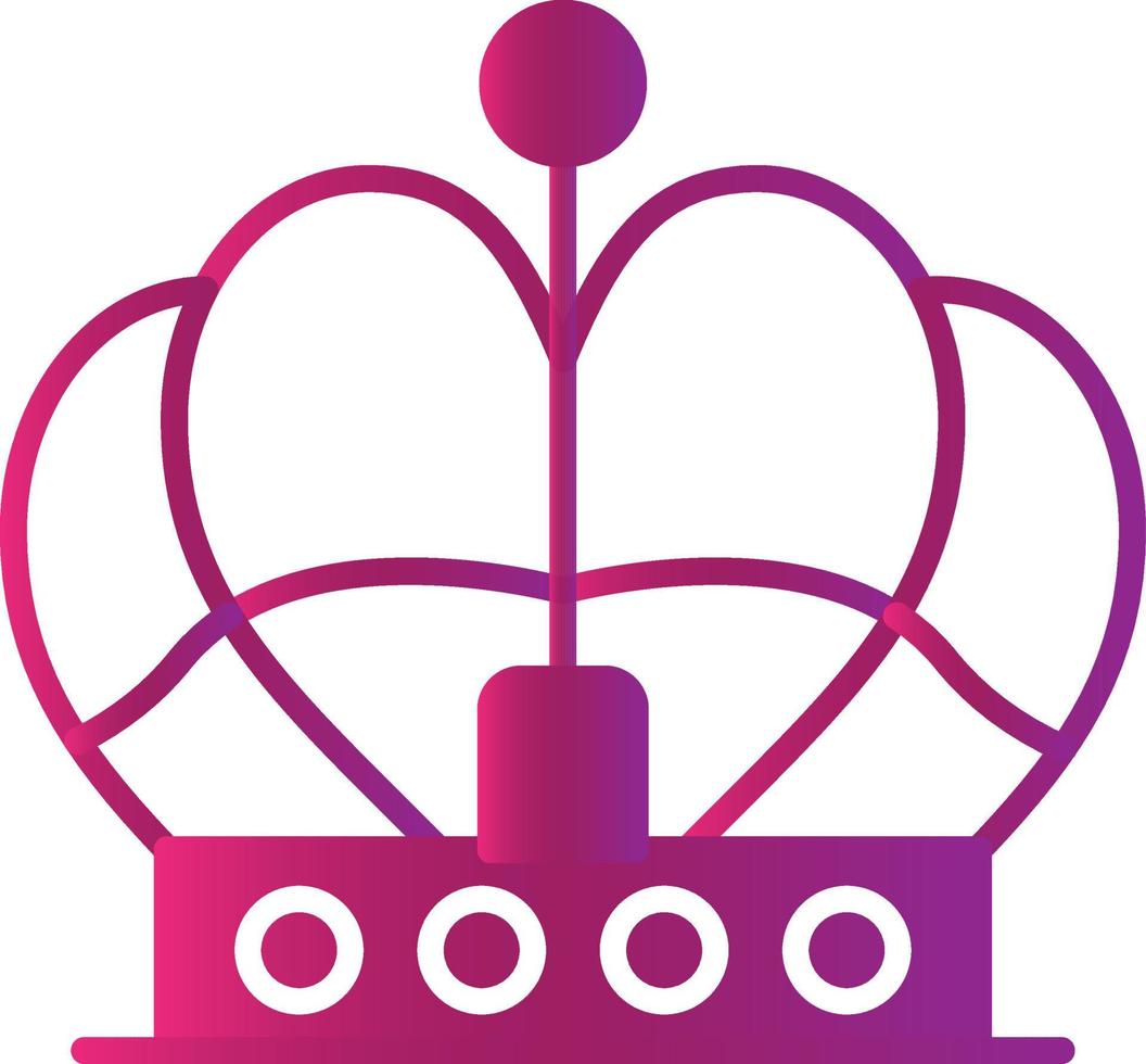 Crown Creative Icon Design vector