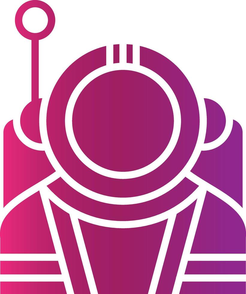 Astronaut Creative Icon Design vector
