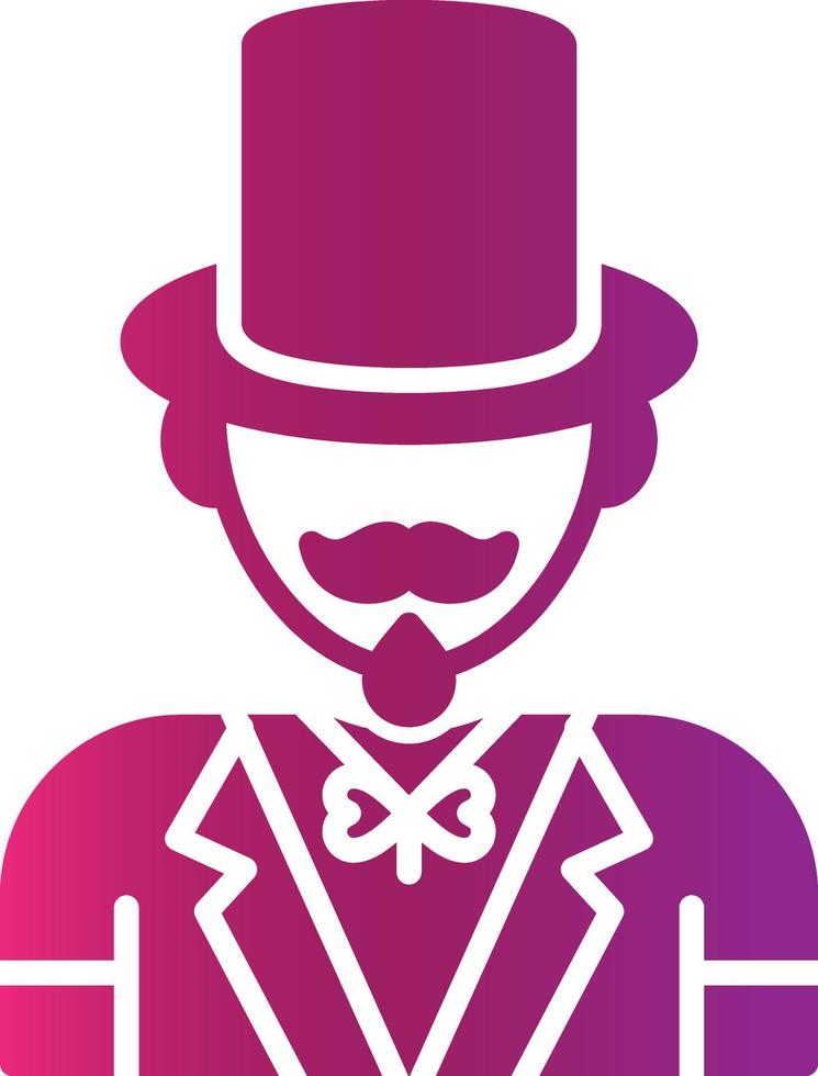 Magician Creative Icon Design vector