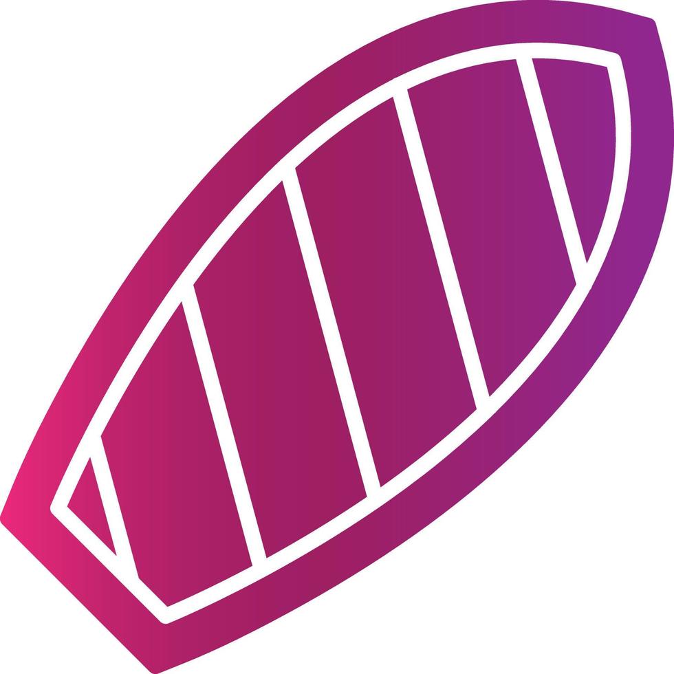Surfboard Creative Icon Design vector