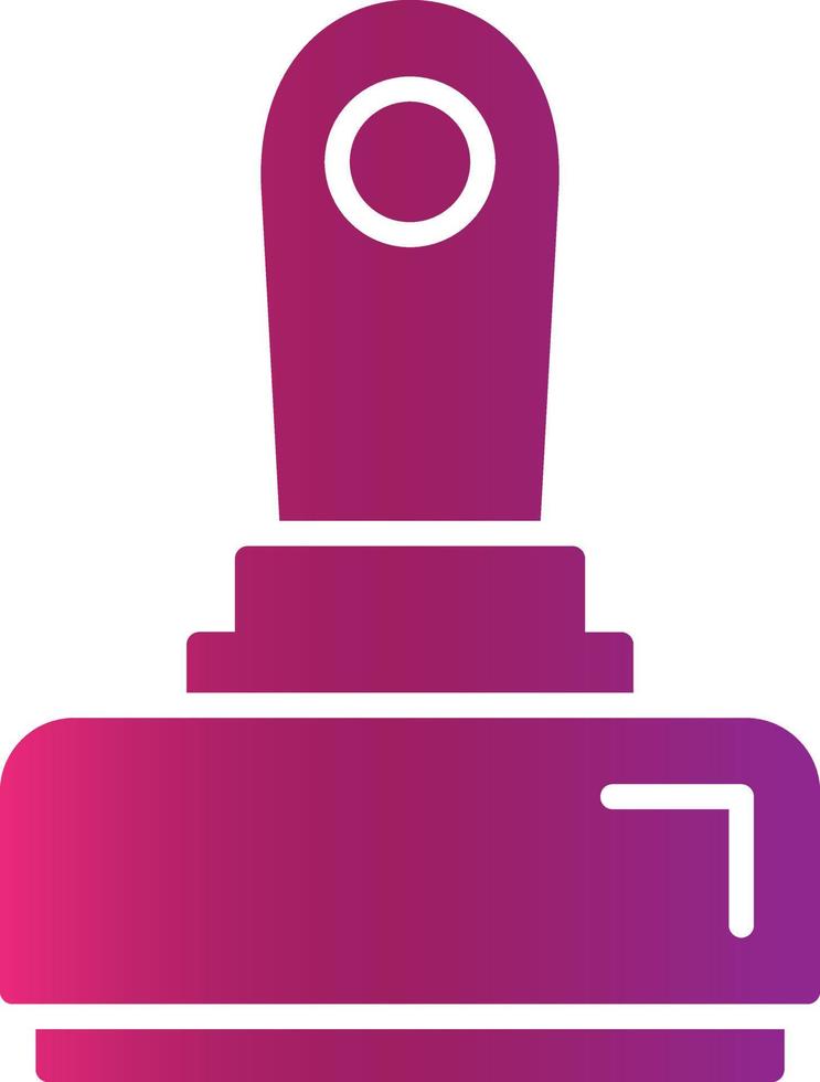 Stamp Creative Icon Design vector