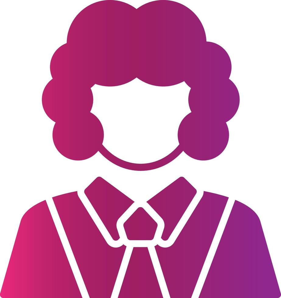Judge Creative Icon Design vector