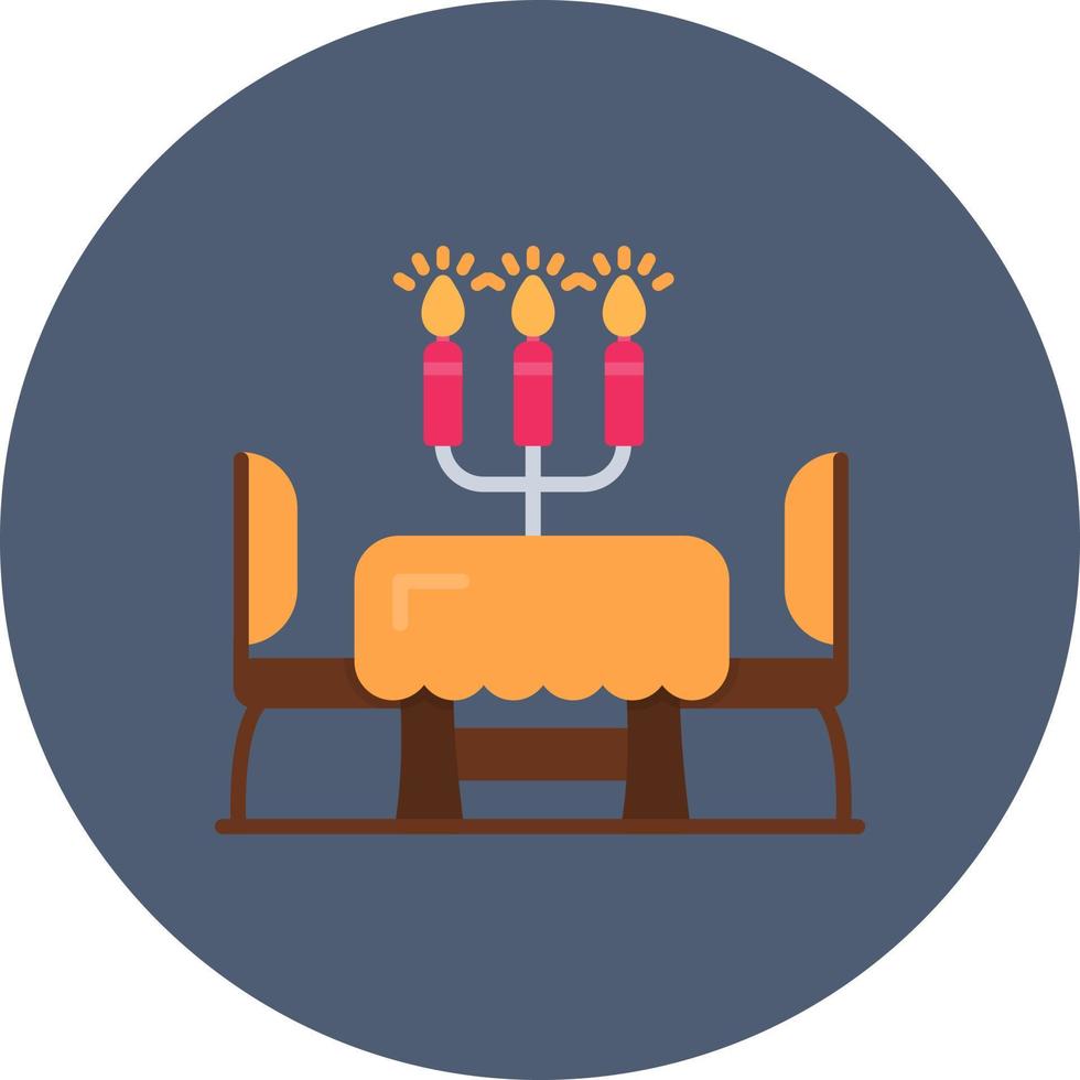 Dinner Creative Icon Design vector