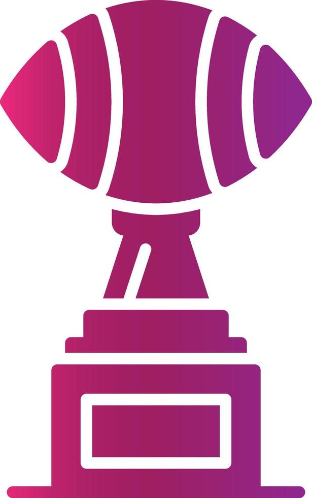 Trophy Creative Icon Design vector