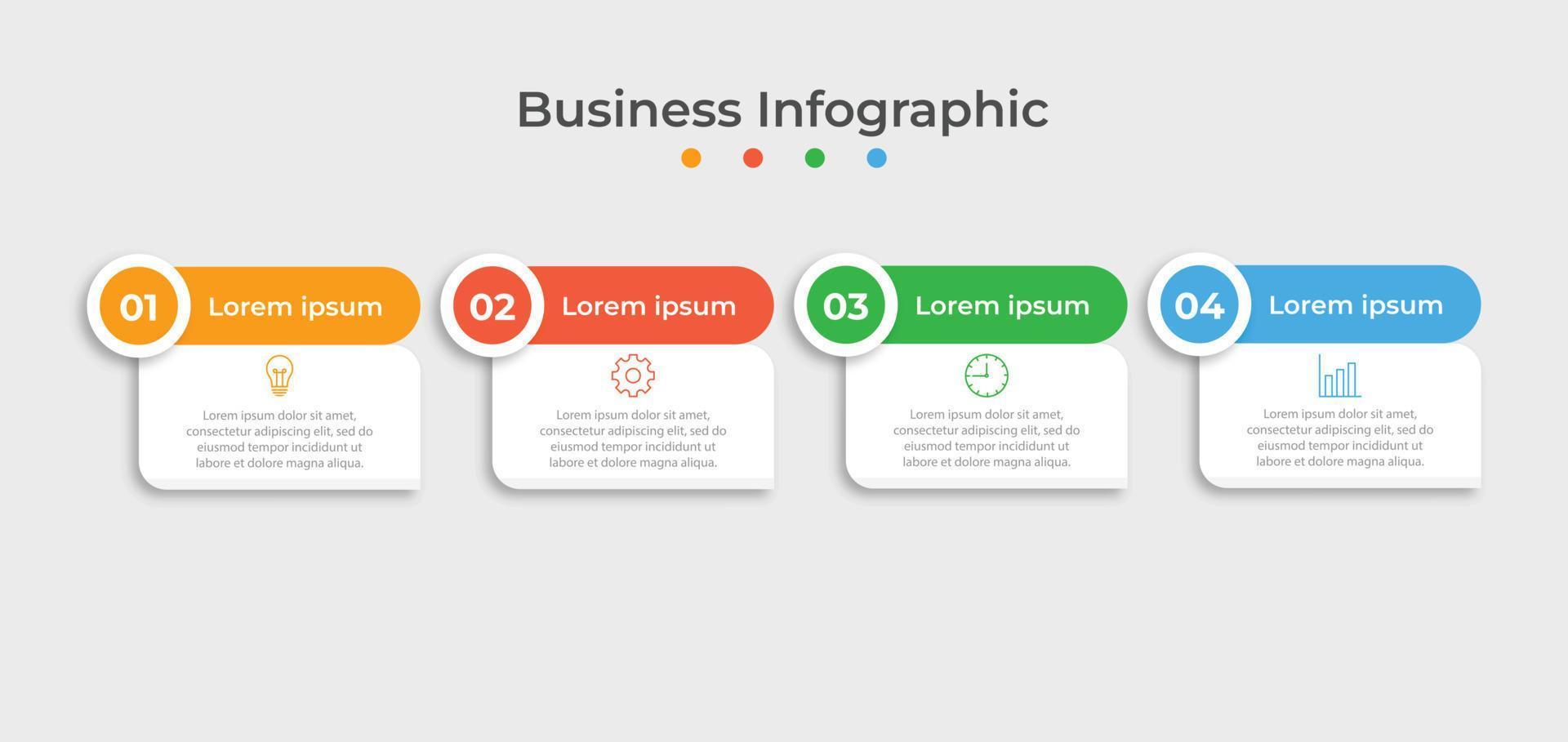 Infographic design template with place for your data. Vector illustration.