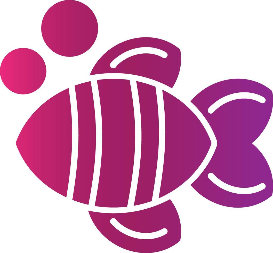 Clown Fish Creative Icon Design vector