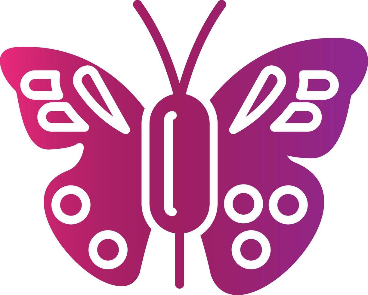 diseño de icono creativo de mariposa vector