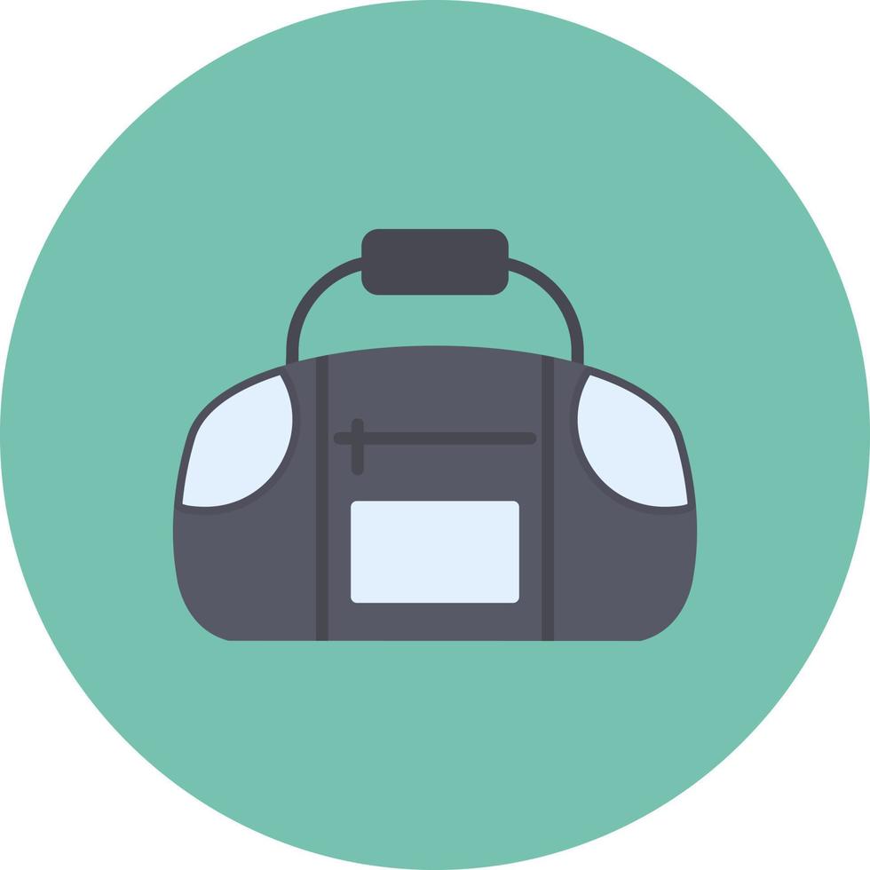 Sport Bag Creative Icon Design vector