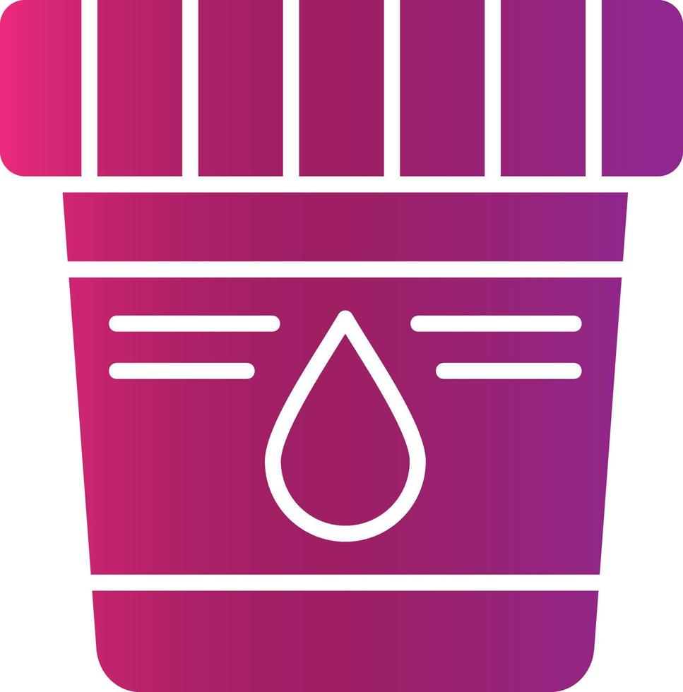 Urine Sample Creative Icon Design vector