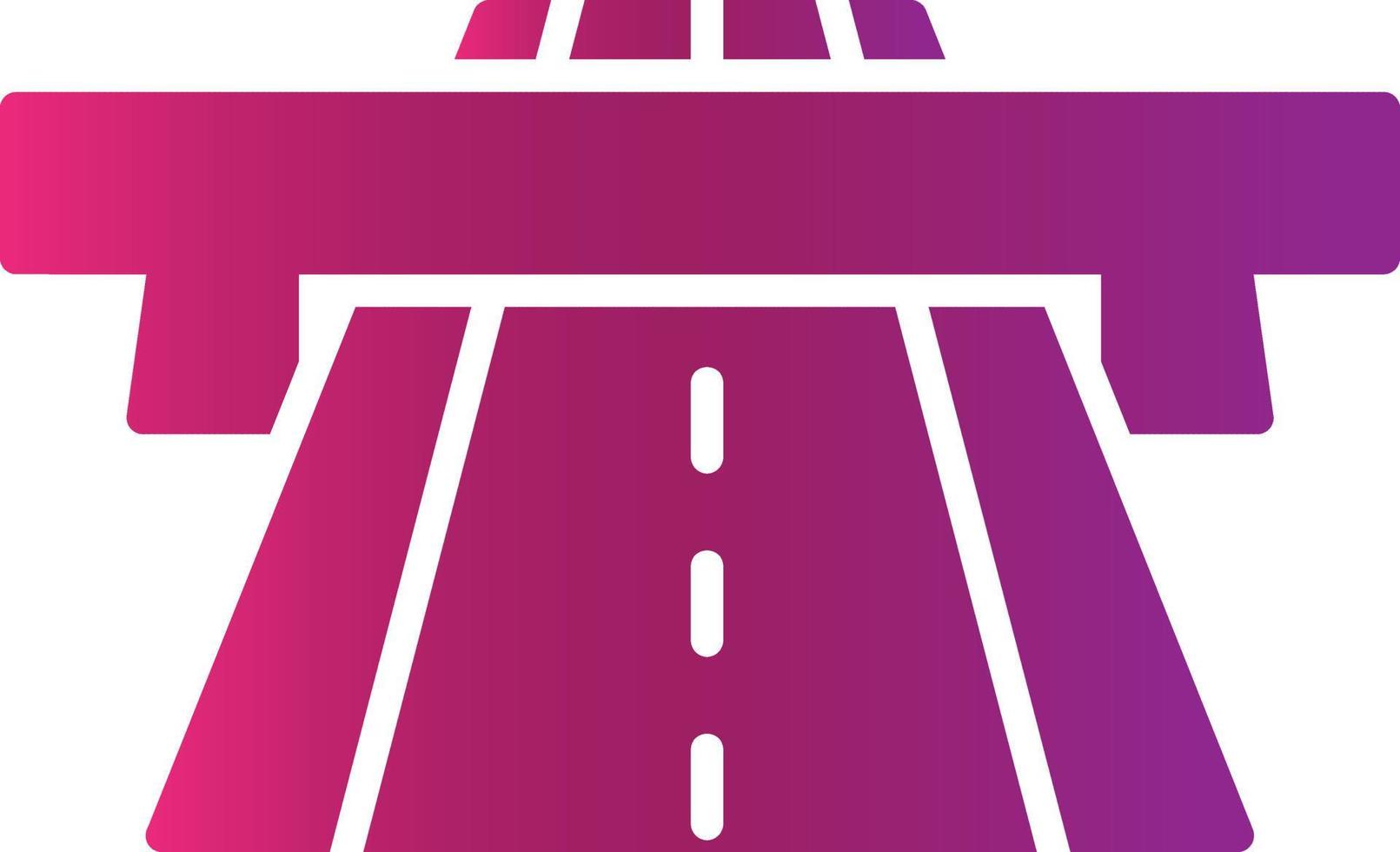 Road Creative Icon Design vector