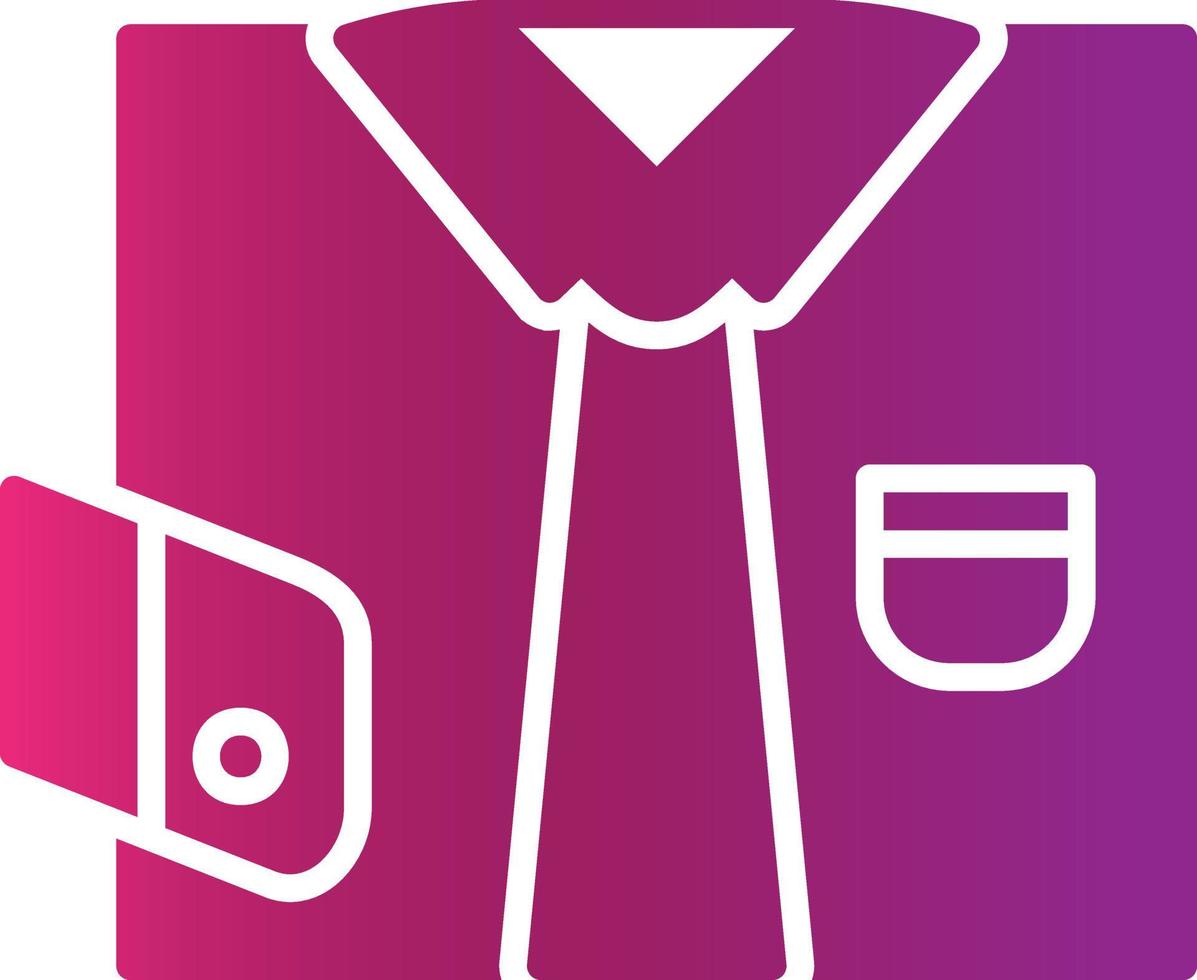 diseño de icono creativo de camisa vector