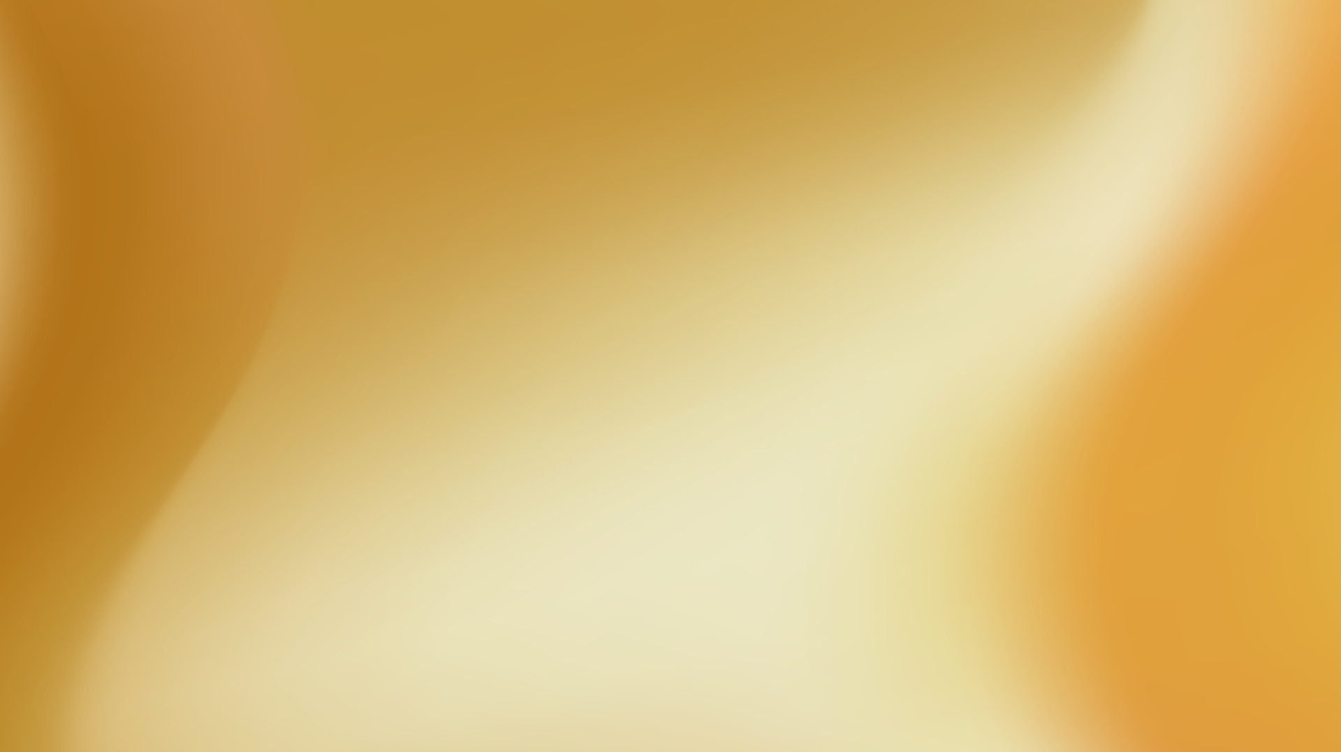 Gold gradient abstract vector background and soft glowing backdrop