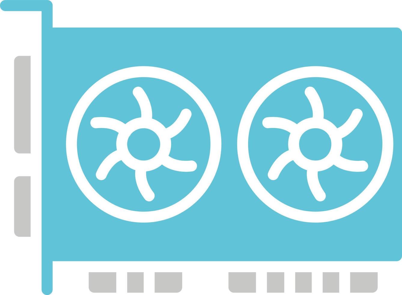Graphic Card Vector Icon