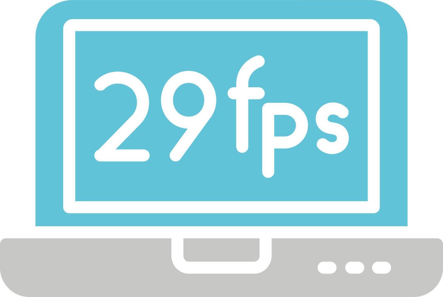 Frames Per Second Vector Icon