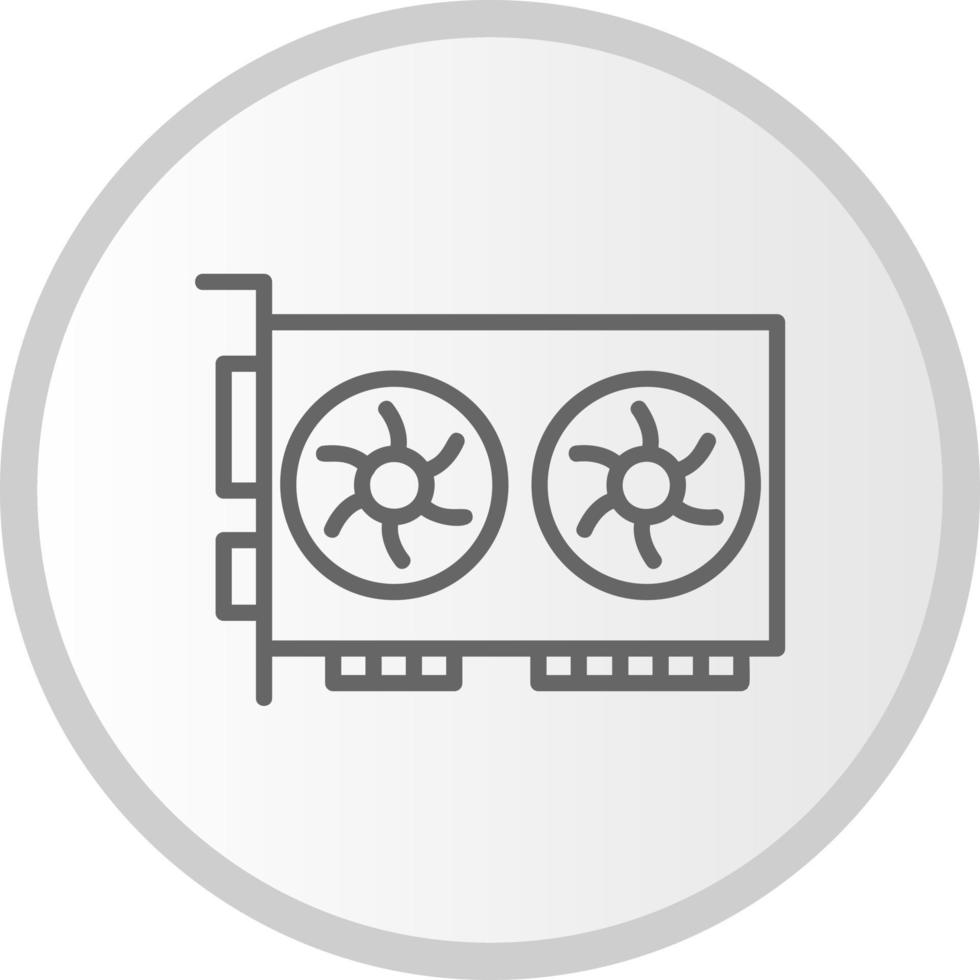 Graphic Card Vector Icon