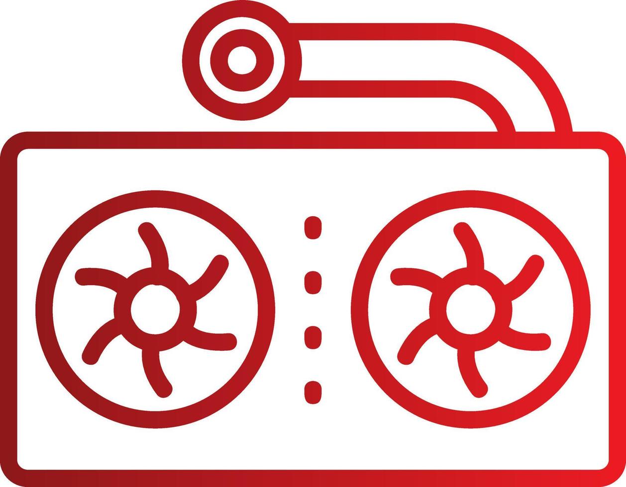 PC Radiator Vector Icon