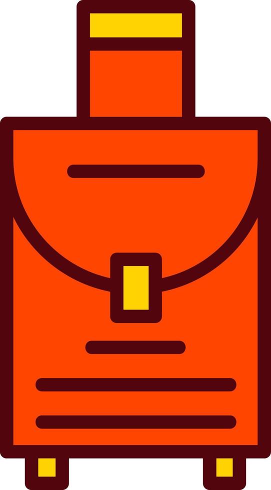 Travel Bag Vector Icon