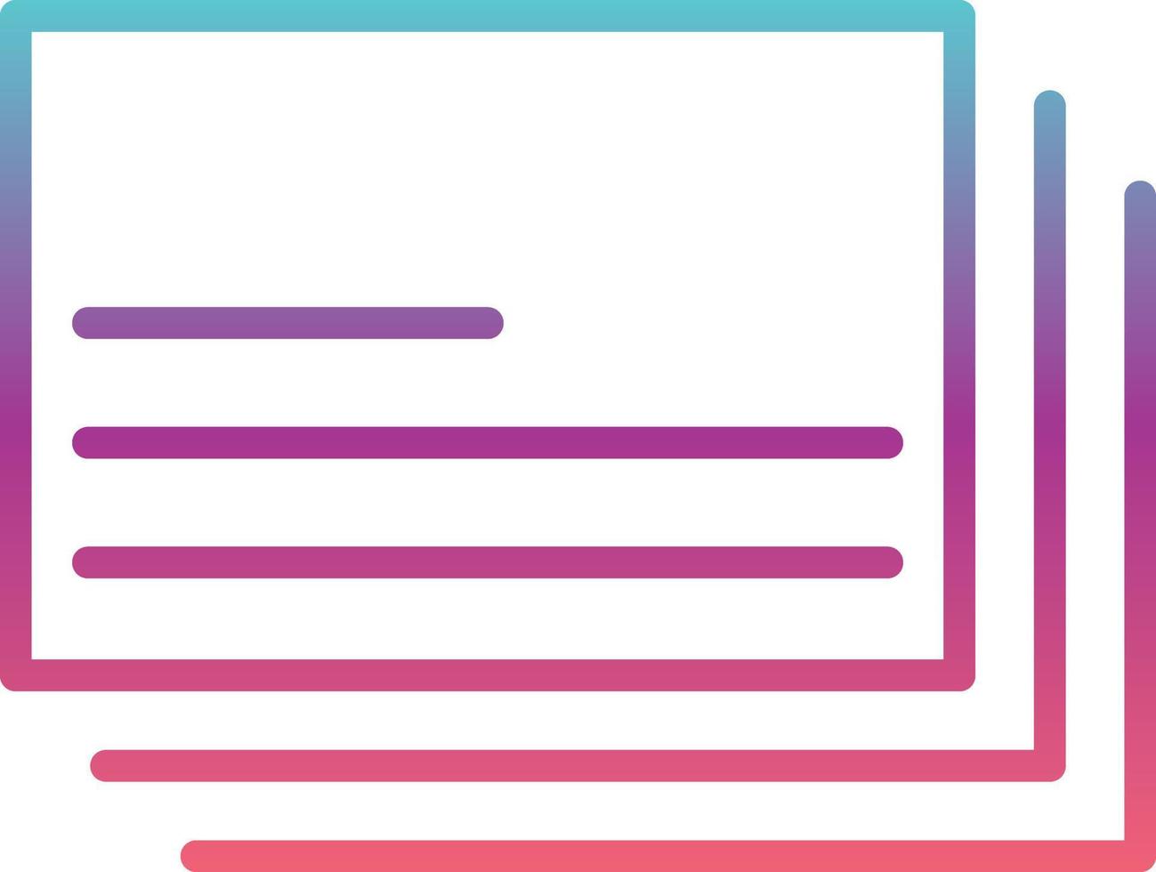 Slides Vector Icon