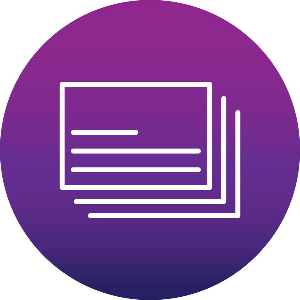 Slides Vector Icon