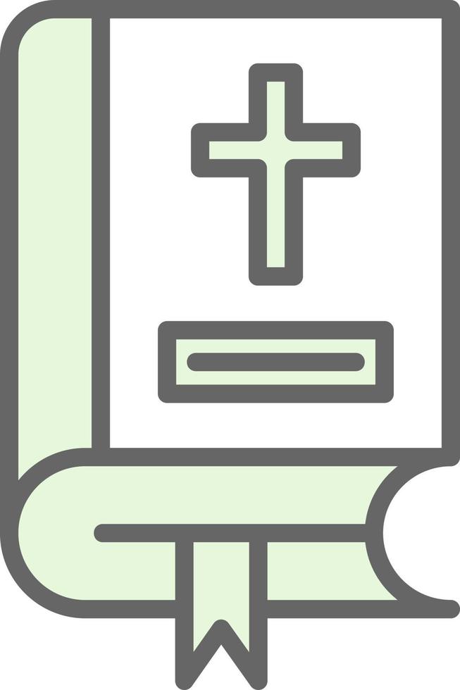 diseño de icono de vector de biblia