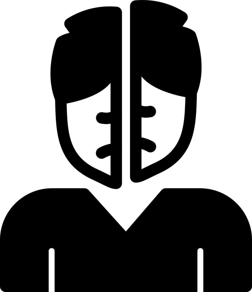 Personality Disorder Vector Icon Design