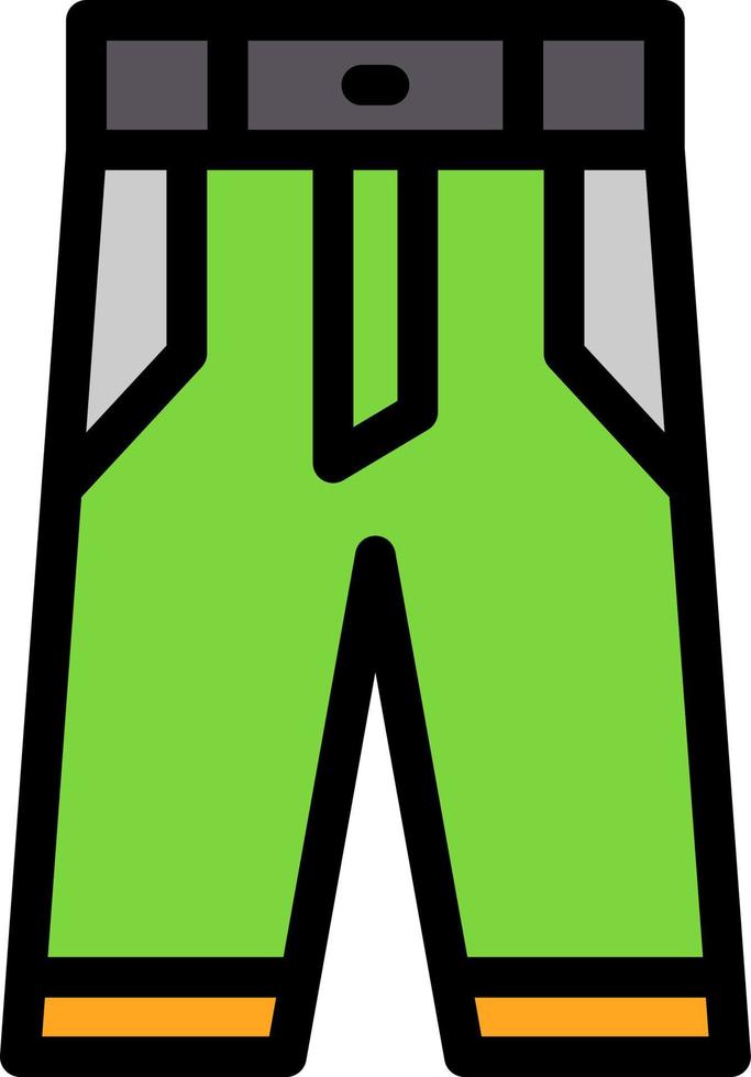 Pants Vector Icon Design