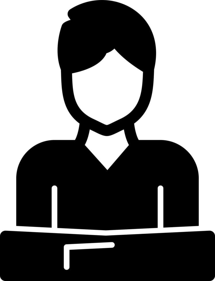 Meditation Vector Icon Design
