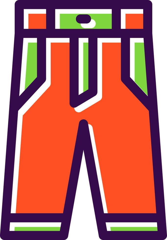 Pants Vector Icon Design