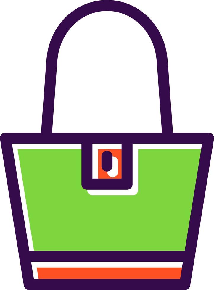 Handbag Vector Icon Design