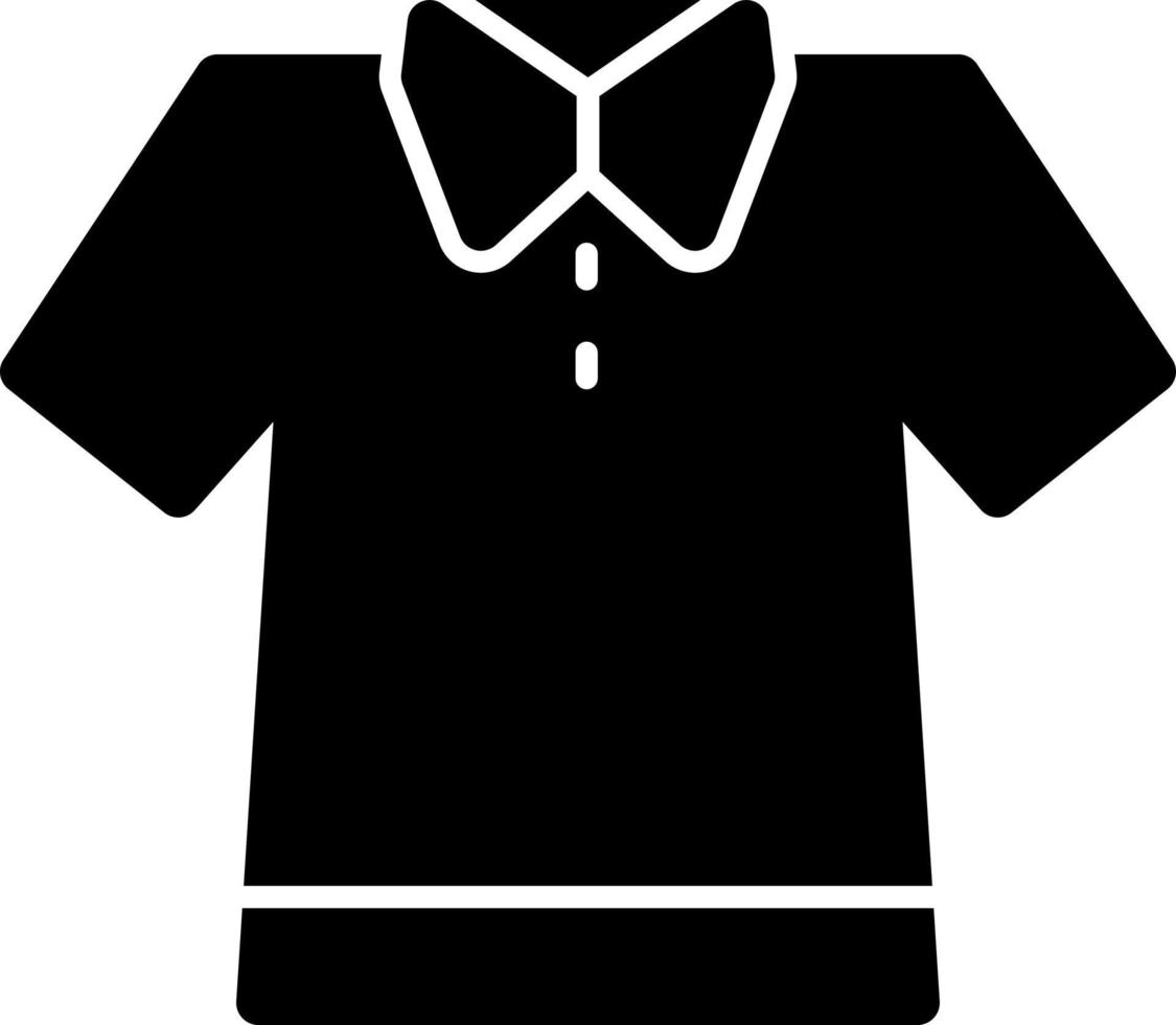 Polo Shirt Vector Icon Design