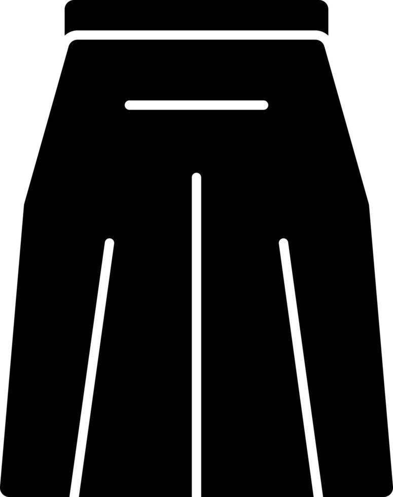 Long Skirt Vector Icon Design