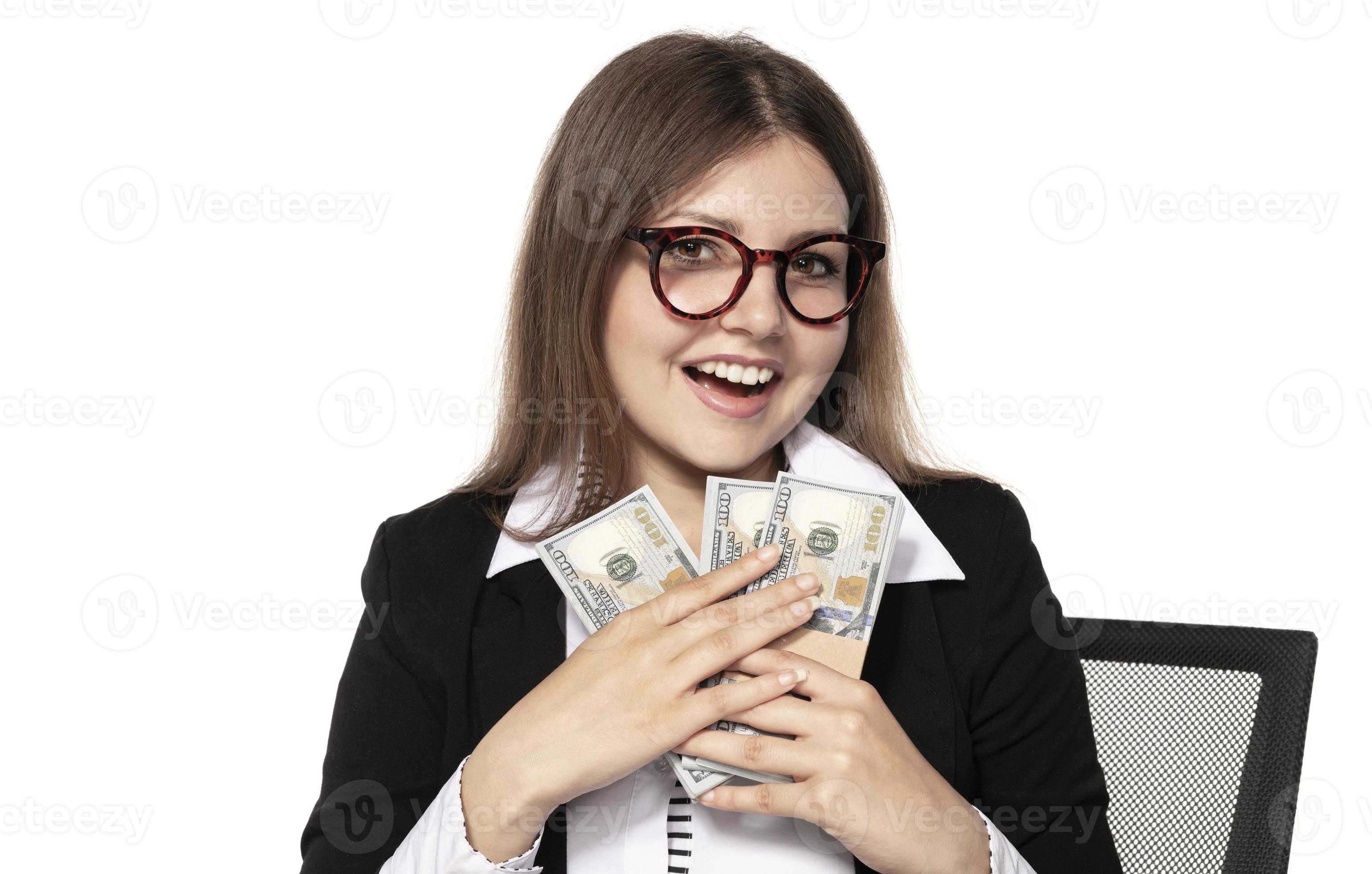 Woman Holding American Dollars In Her Hand Isolated 15975668 Stock woman-holding-american-dollars-in-her-hand-isolated-15975668-stock