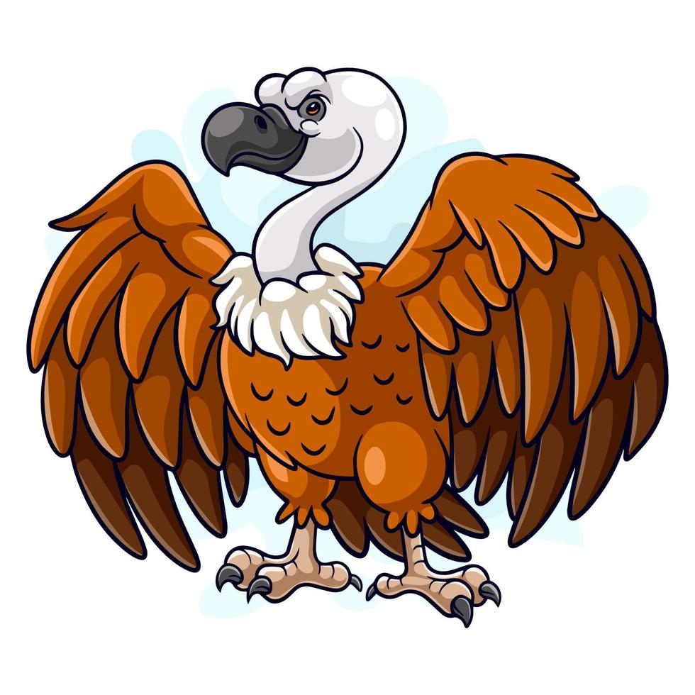 Cartoon funny vulture bird isolated on white background 15976183 Vector Art at Vecteezy Cartoon funny vulture bird isolated on white background 15976183 Vector Art at Vecteezy