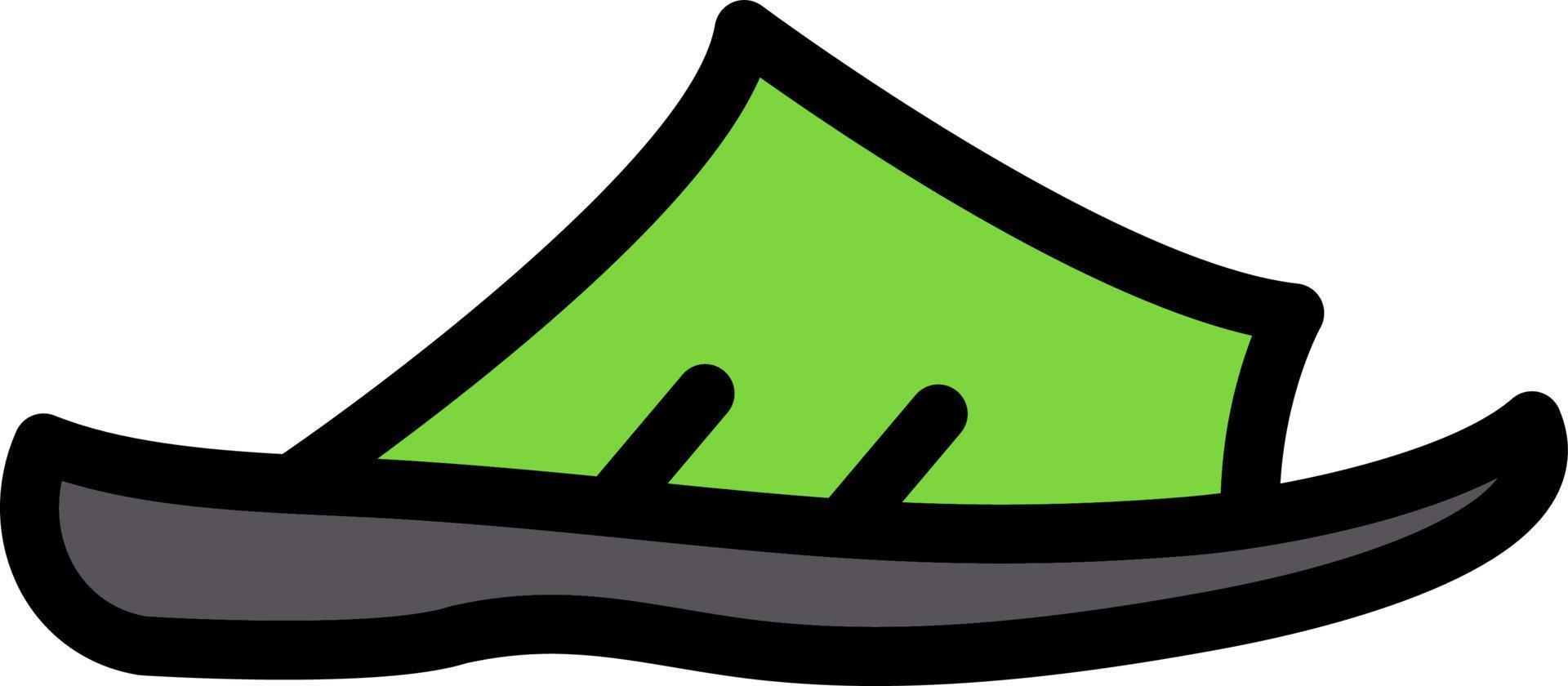 Sandal Vector Icon Design