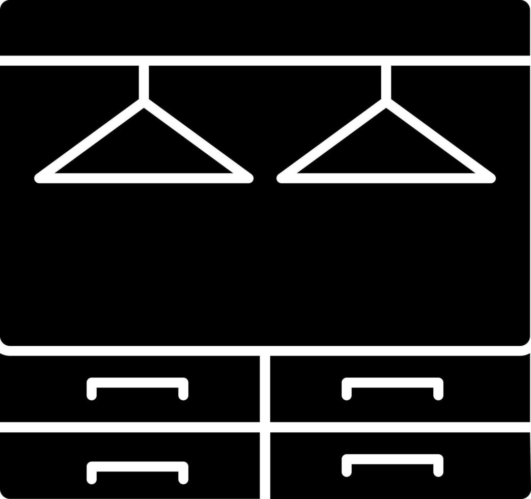 Wardrobe Vector Icon Design