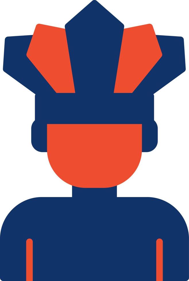 Native Indian Creative Icon Design vector