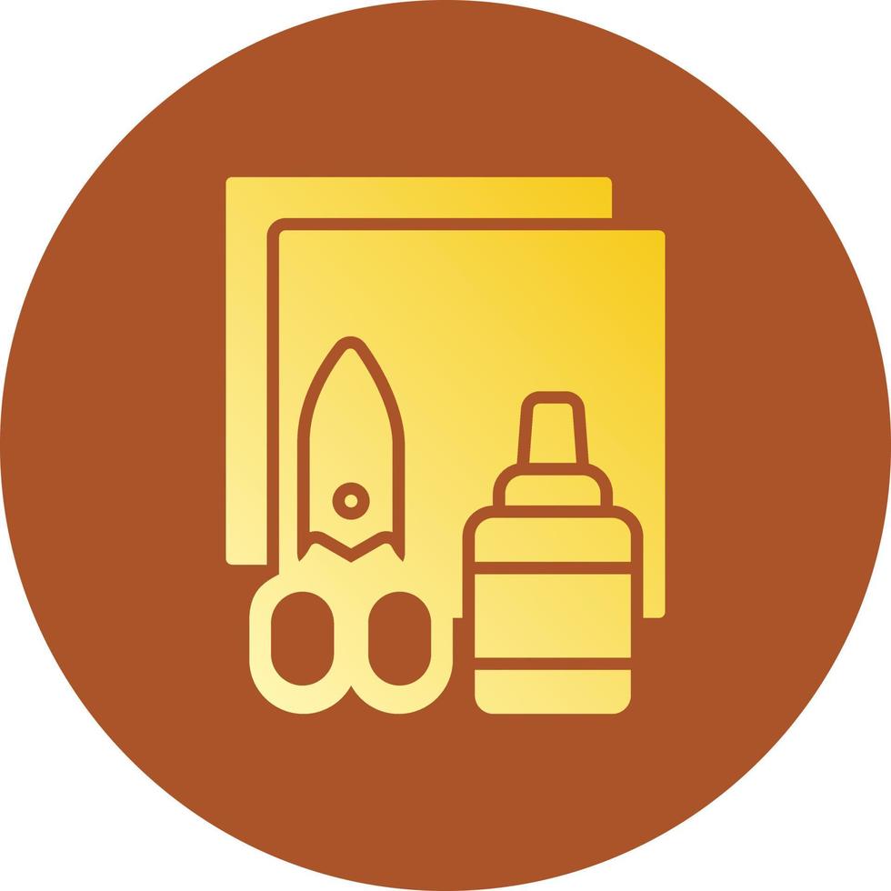 Craft Creative Icon Design vector