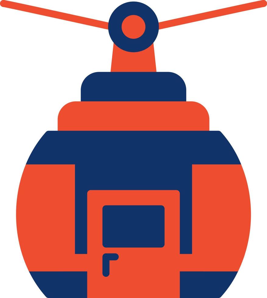 Cable Car Creative Icon Design vector