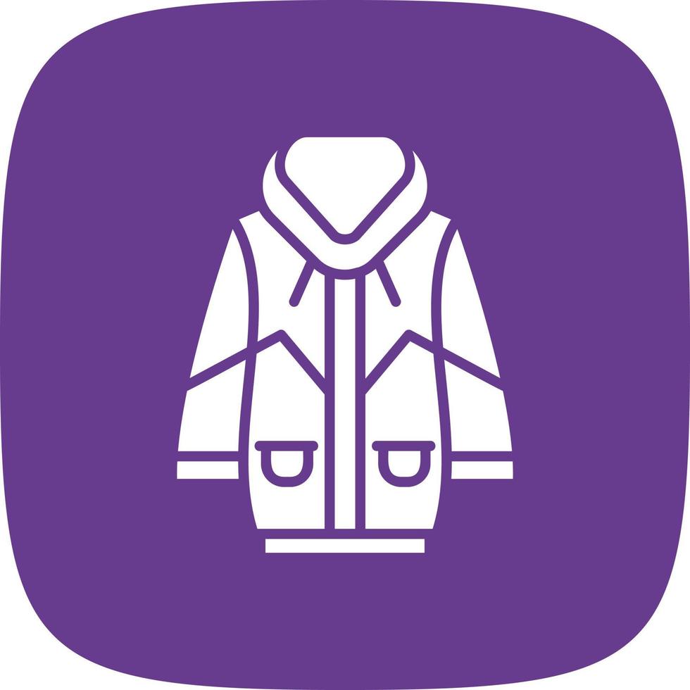 diseño de icono creativo de chaqueta vector