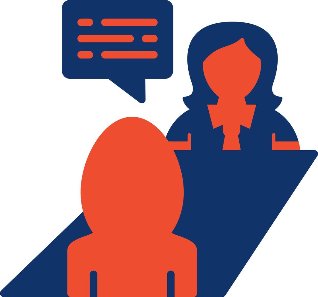 Job Interview Icon Design Creative Icon Design vector