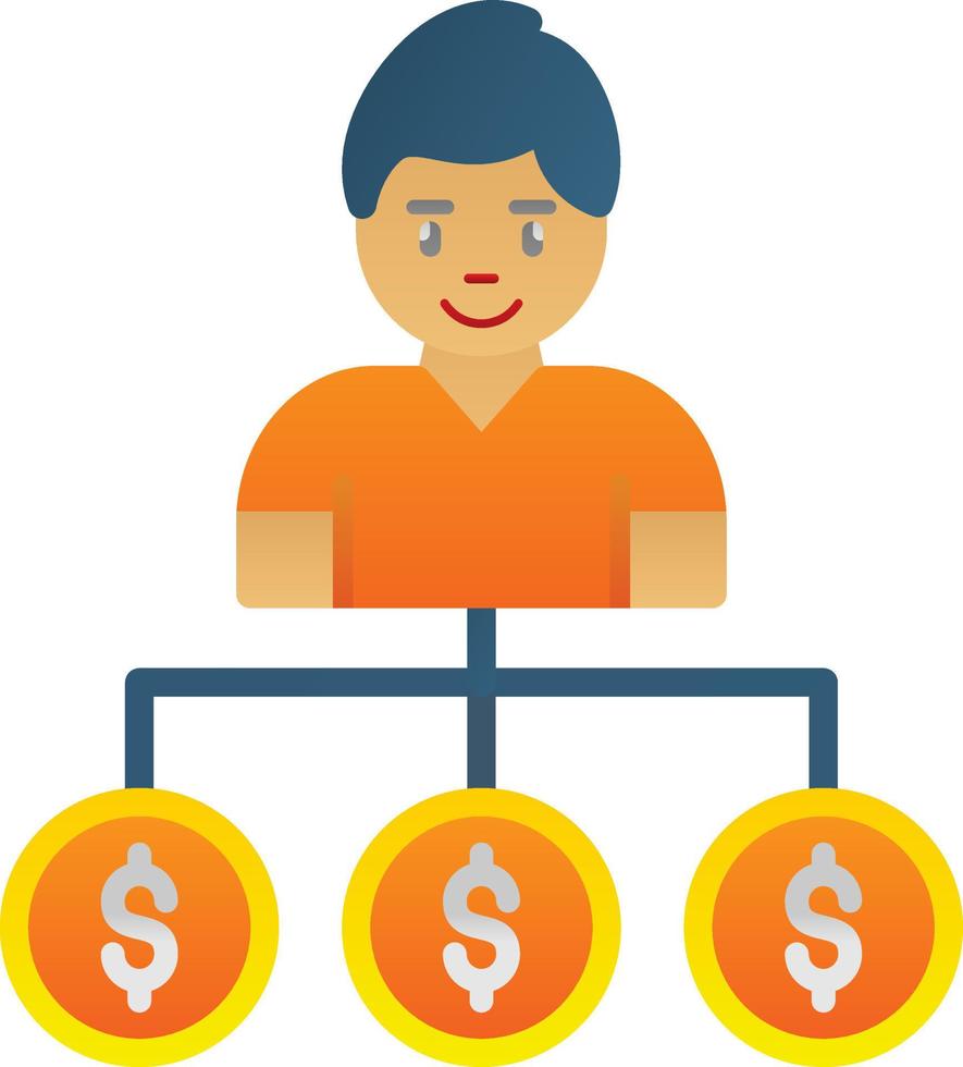Affiliate Marketing Vector Icon Design