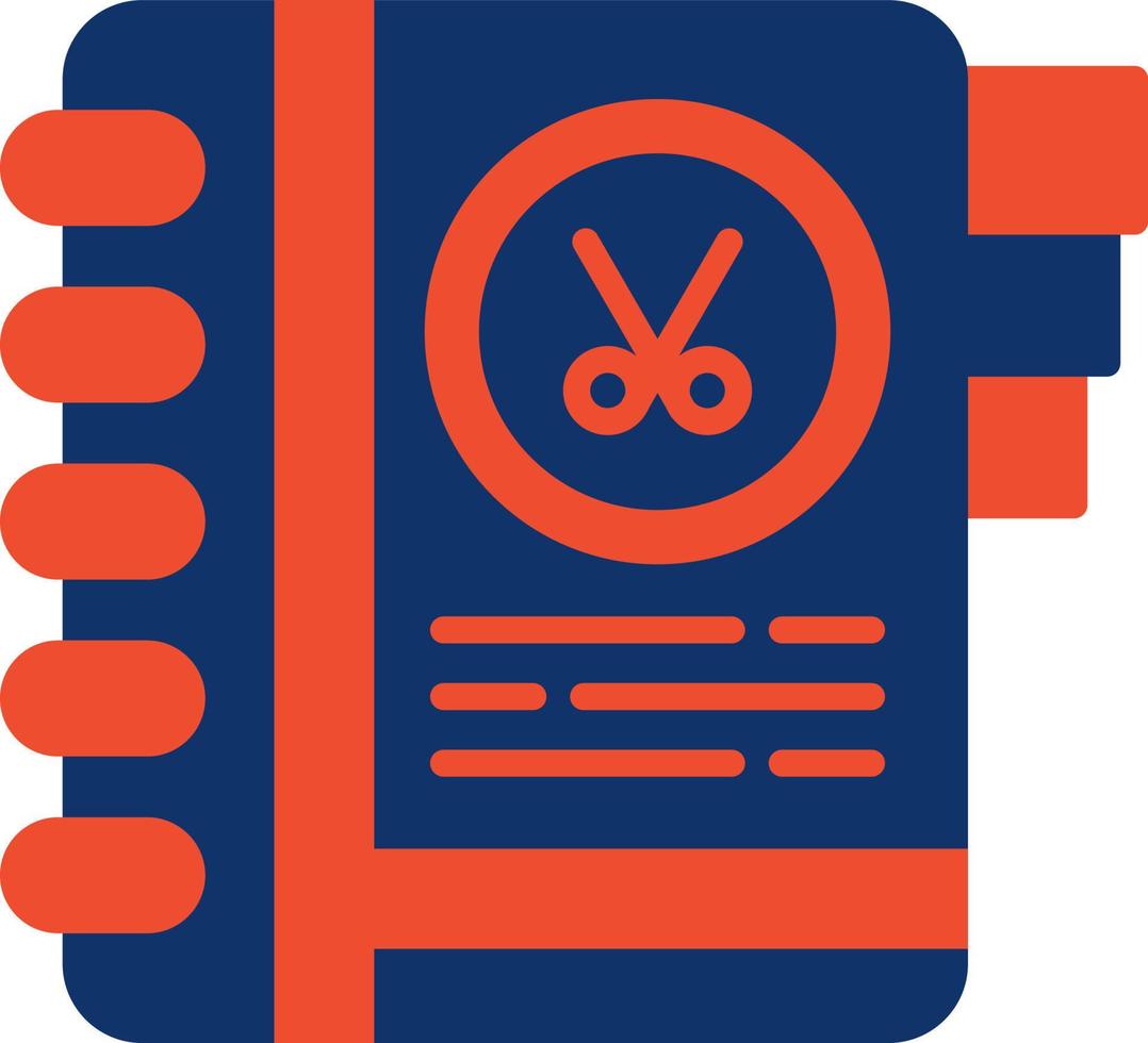 Agenda Creative Icon Design vector