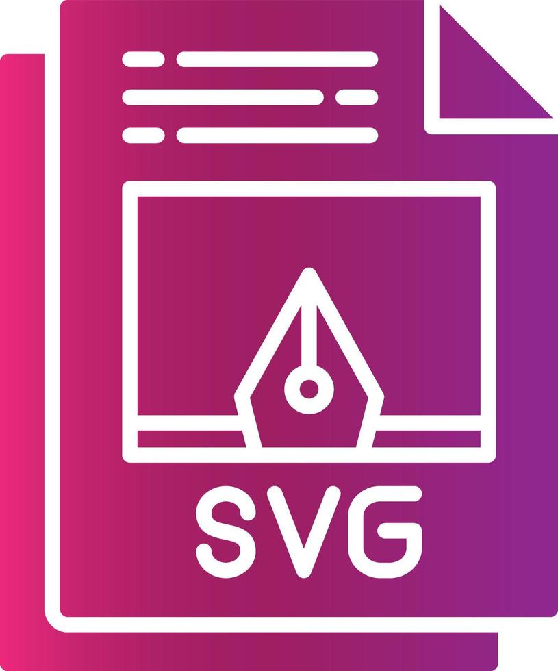 Svg File Creative Icon Design vector